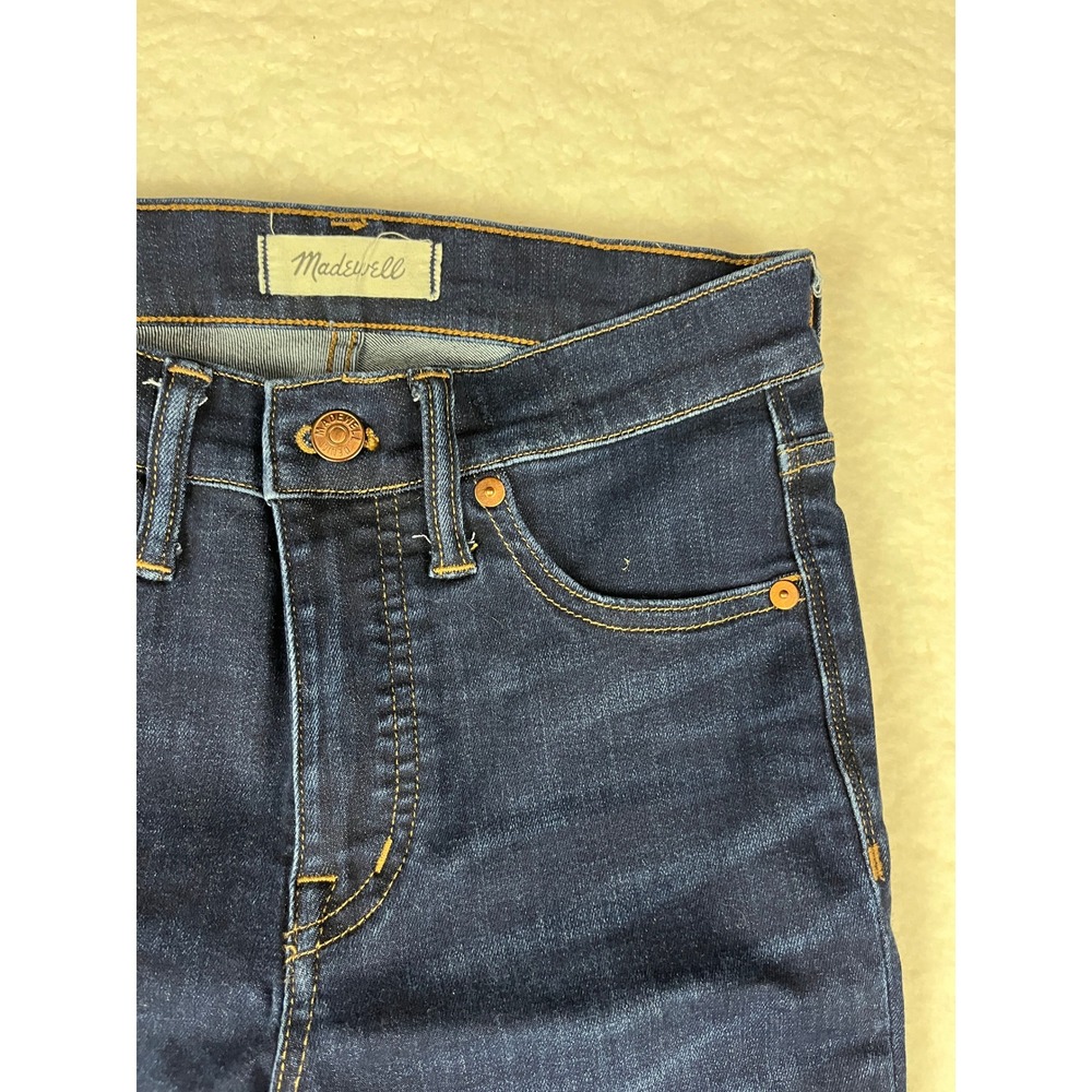 Madewell 9 High Rise Skinny Jeans Dark‎ Wash Size 25